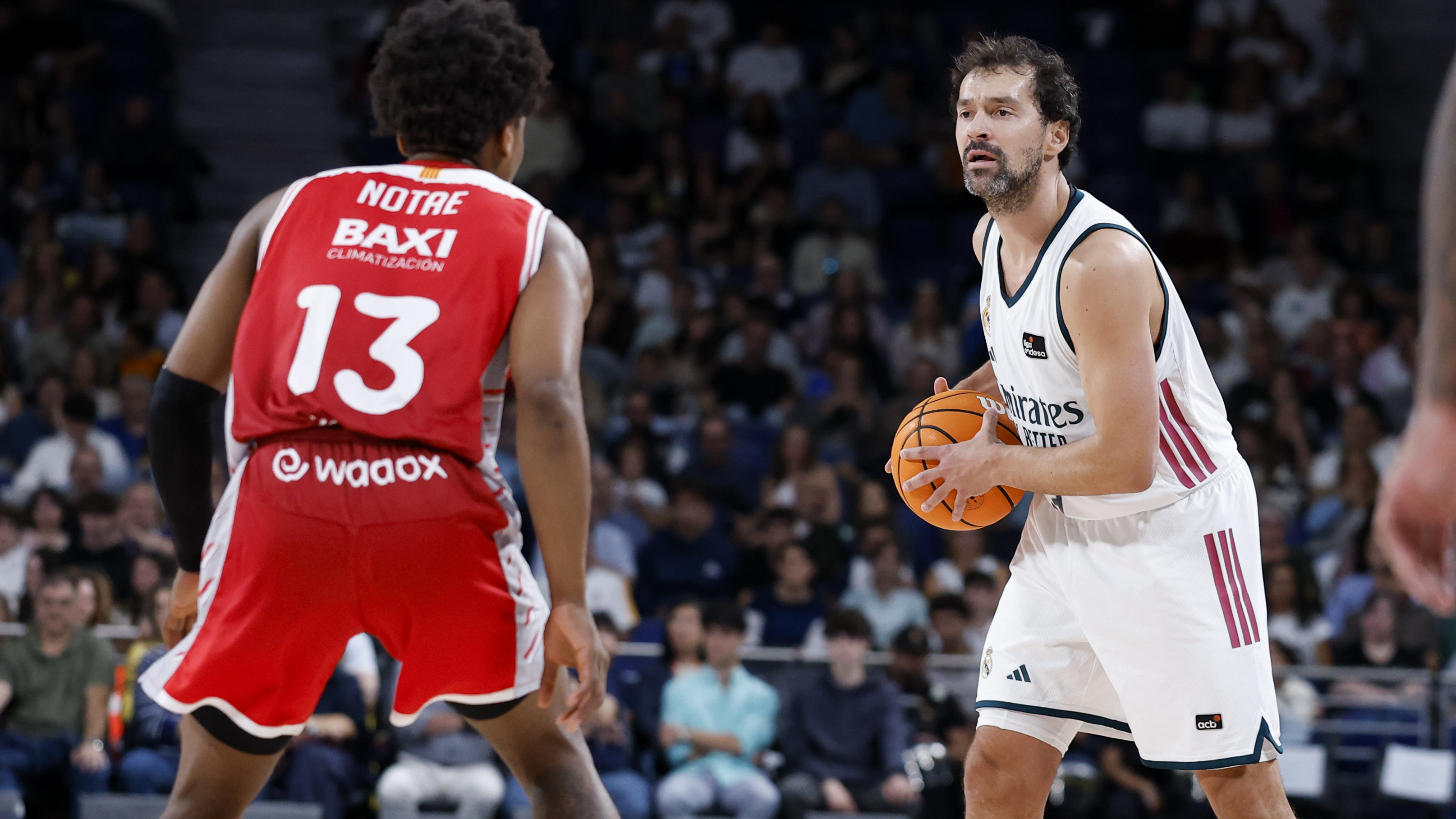 Sergio Llull analiza la defensa rival