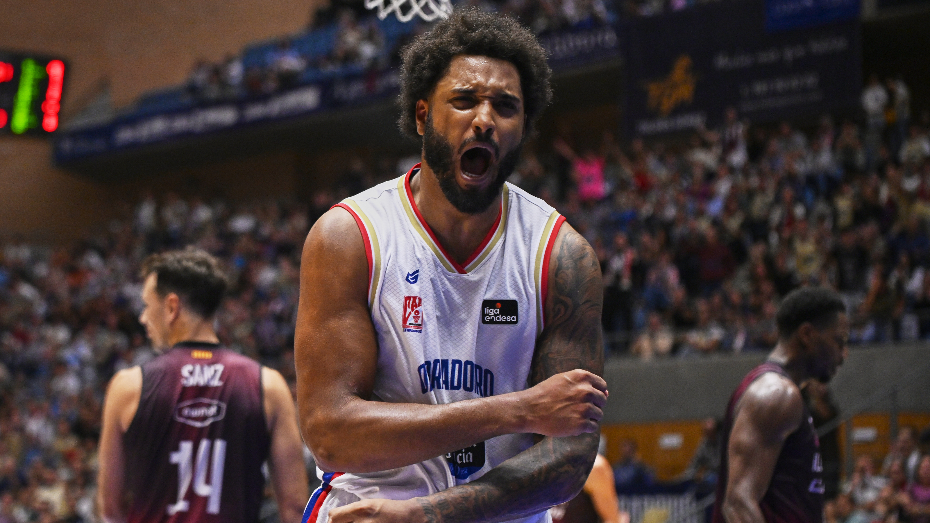 Joel Soriano celebra con rabia